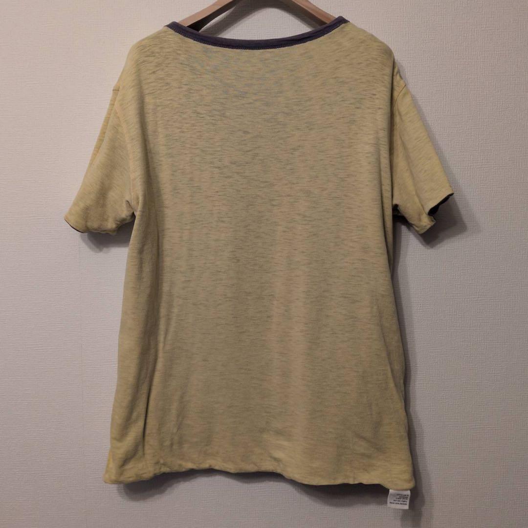 希少 チャンピオン リバーシブルTシャツ L ヴィンテージ 紫黄