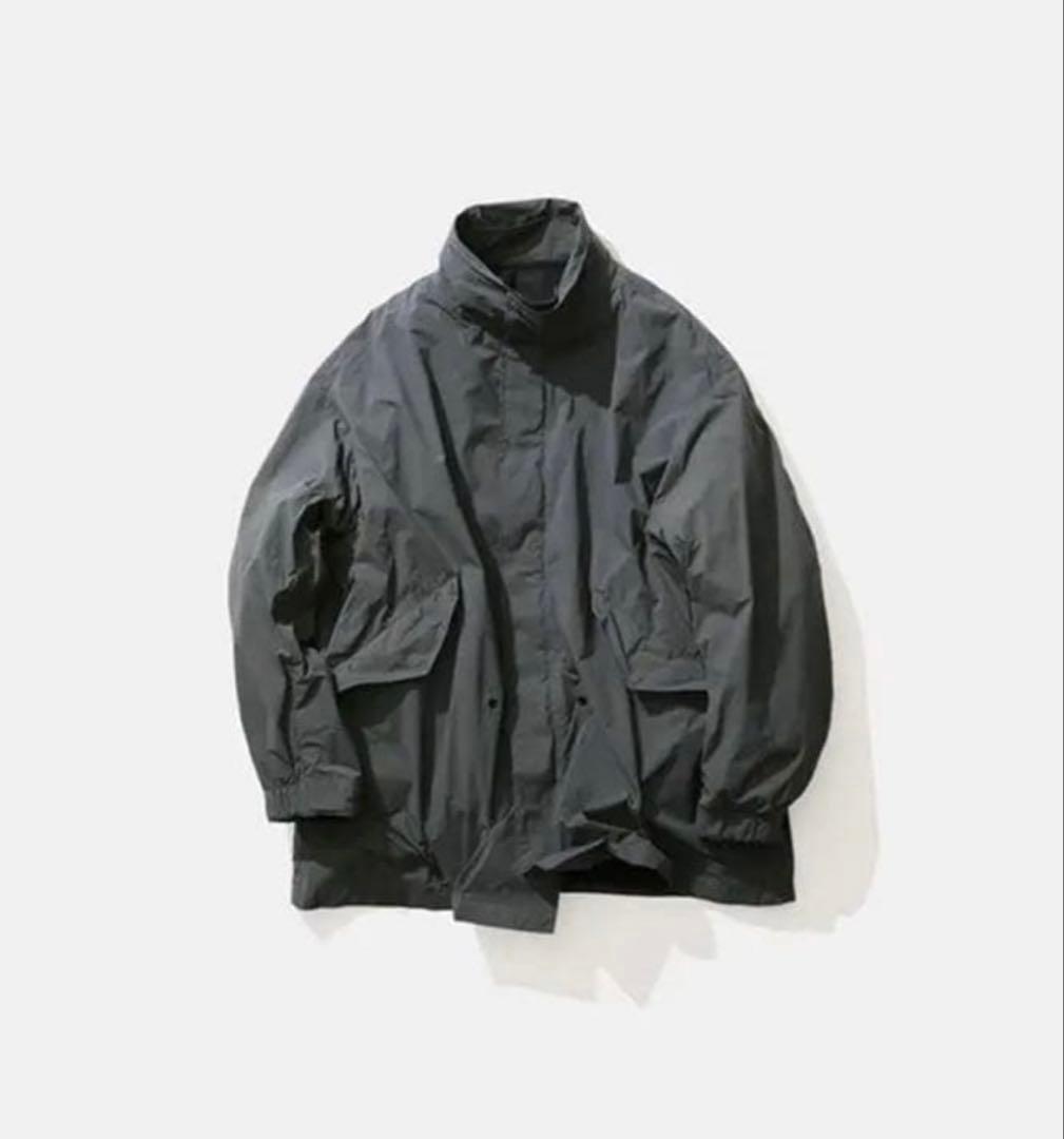 エイトン ATON VENTILE NYLON SHORT MODS COAT