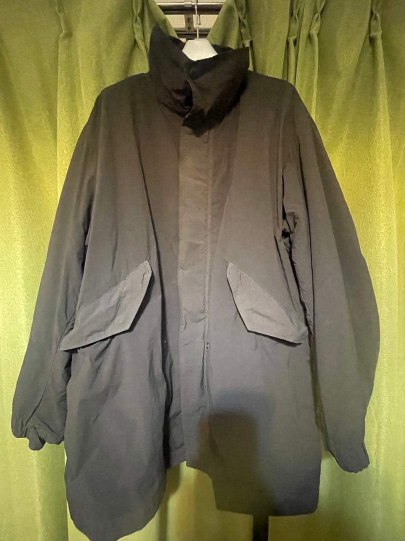 エイトン ATON VENTILE NYLON SHORT MODS COAT