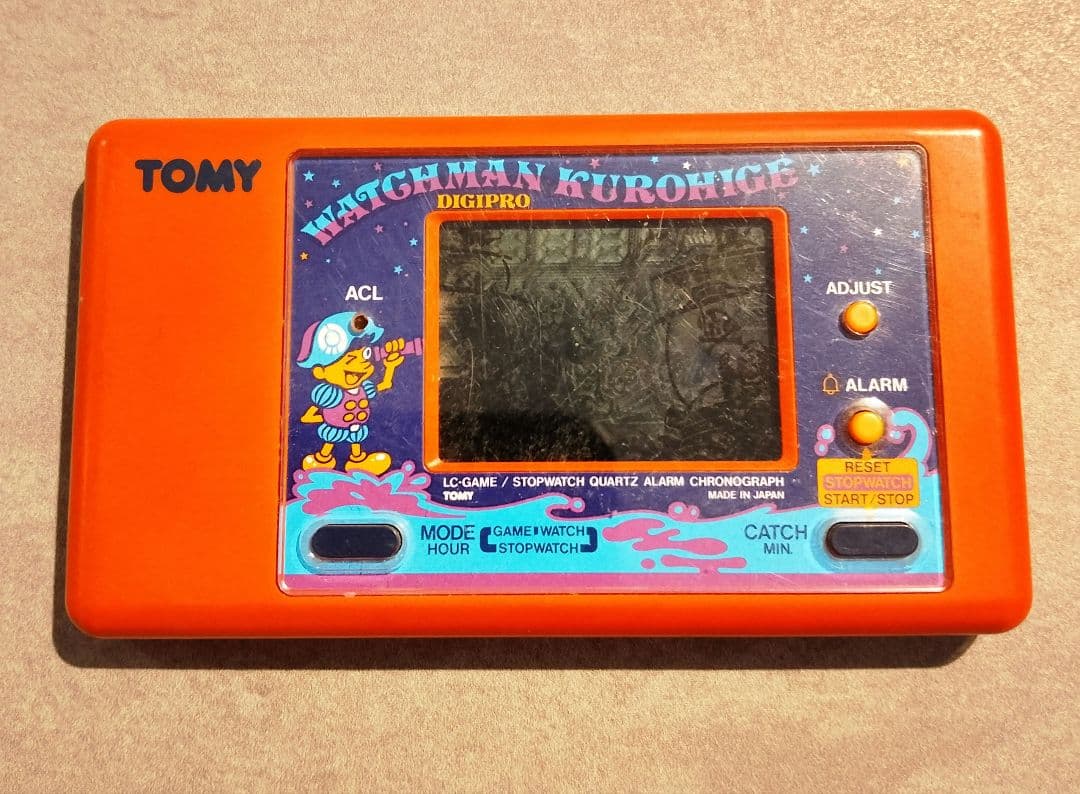 【激レア】TOMY WATCHMAN DIGIPRO KUROHIGE ゲーム