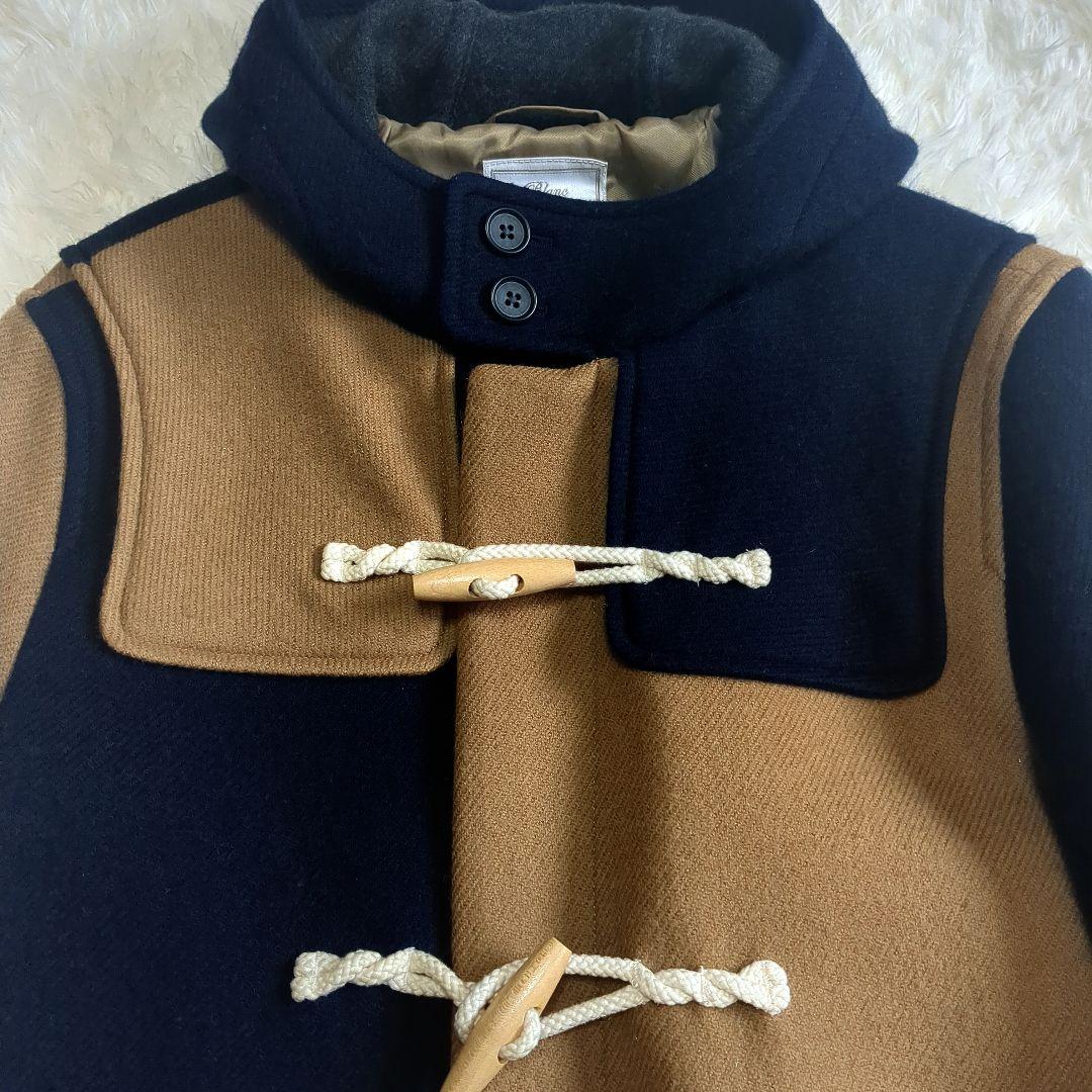 専用 美品✨23区HOMME バイカラーウールダッフルコート 46