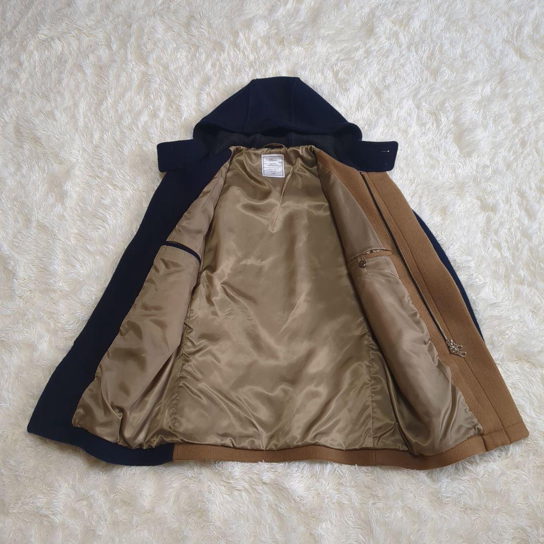 専用 美品✨23区HOMME バイカラーウールダッフルコート 46