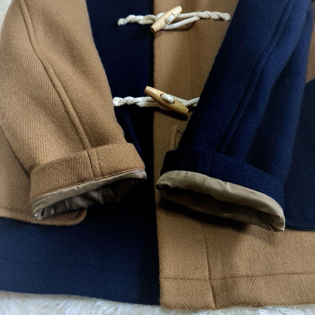 専用 美品✨23区HOMME バイカラーウールダッフルコート 46