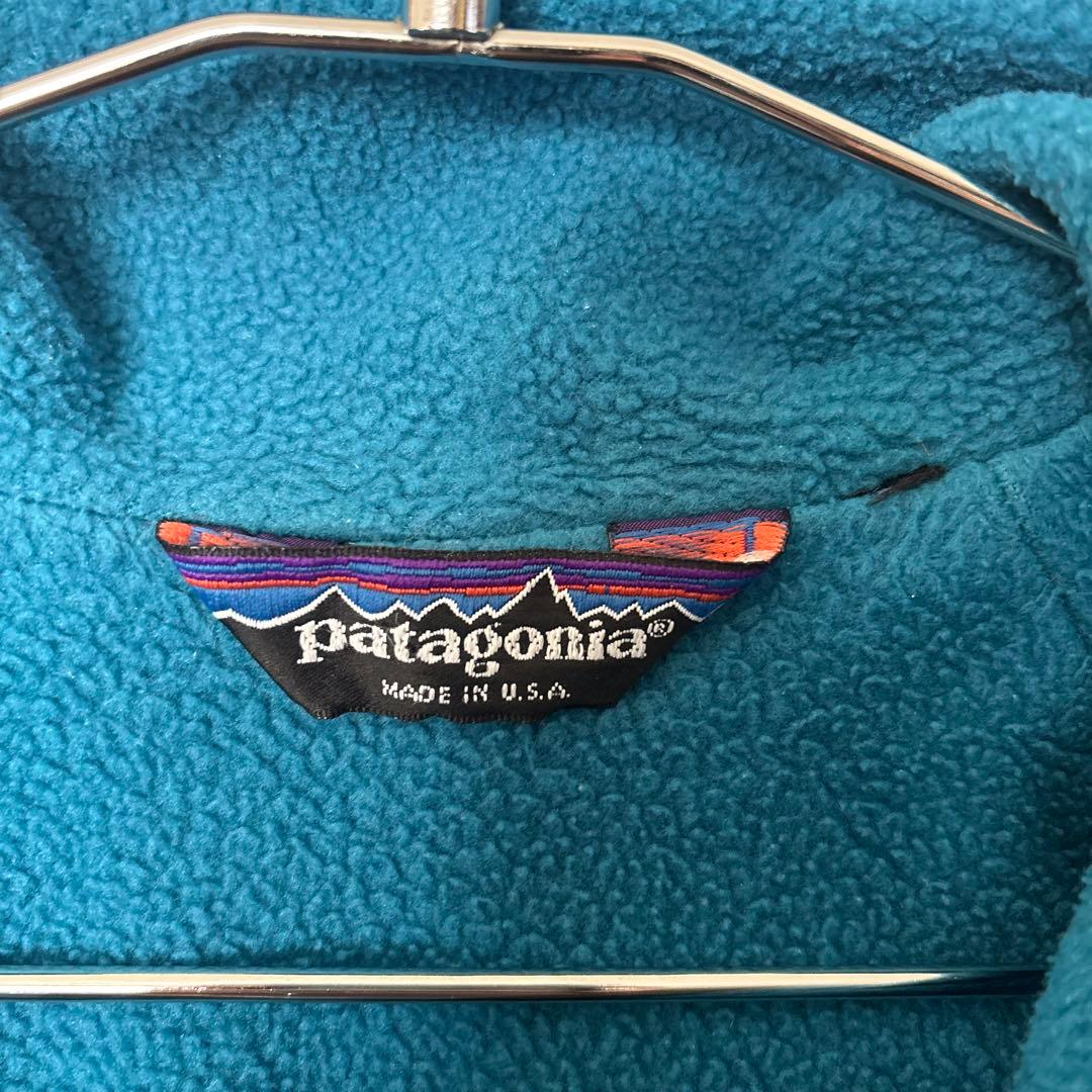 patagonia 80s シェルドシンチラ 三角タグ 初期ラグラン ブラック
