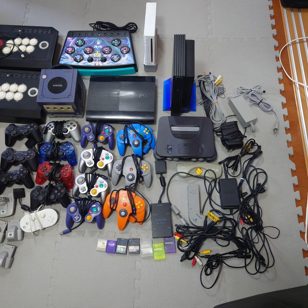 PS2,PS3,ゲームキューブ,Wii,ニンテンドー64,ソフトまとめ売り