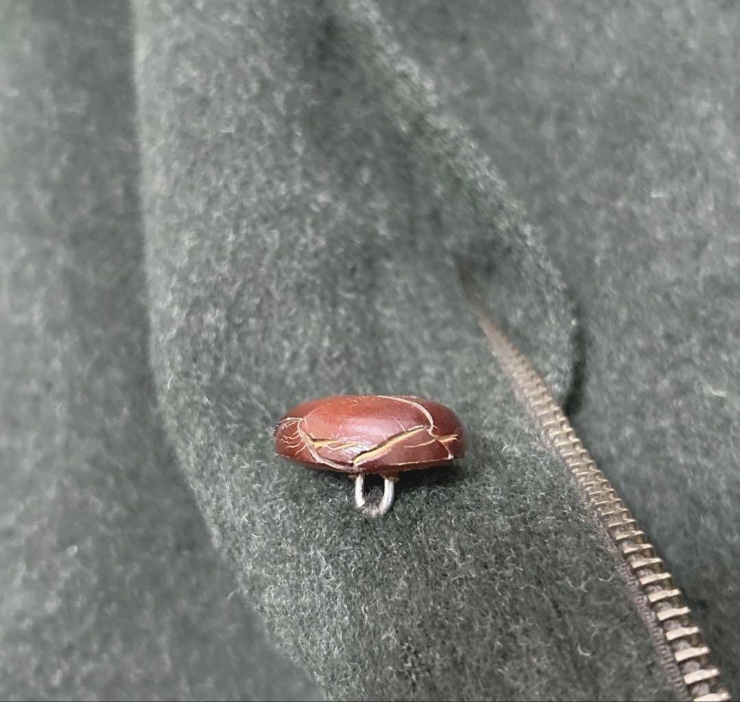 Brioni ウールブルゾン　アルパカ混　キルティング裏地　ブリオーニ
