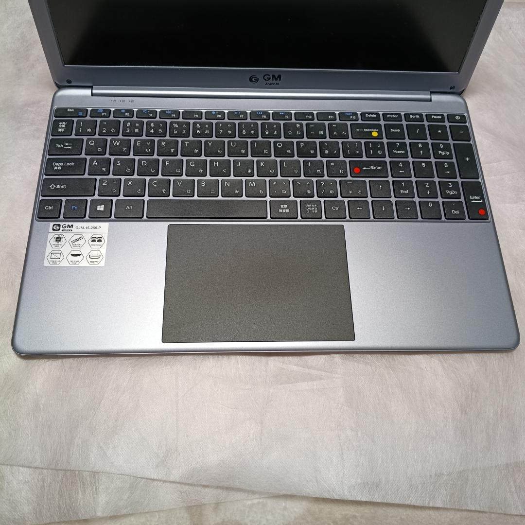 GM JAPAN GLM-15-256-P 15.6型 ノートPC