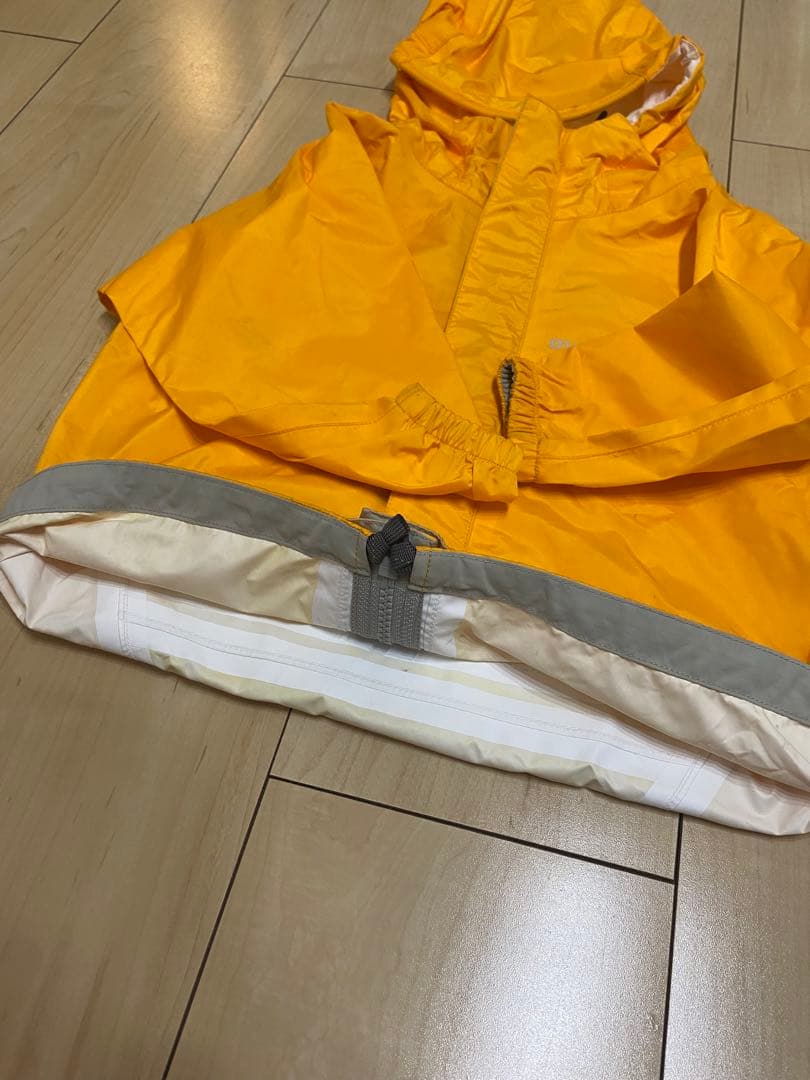 【美品】　モンベル mont-bellレインウェアセット 雨具 レインコート90