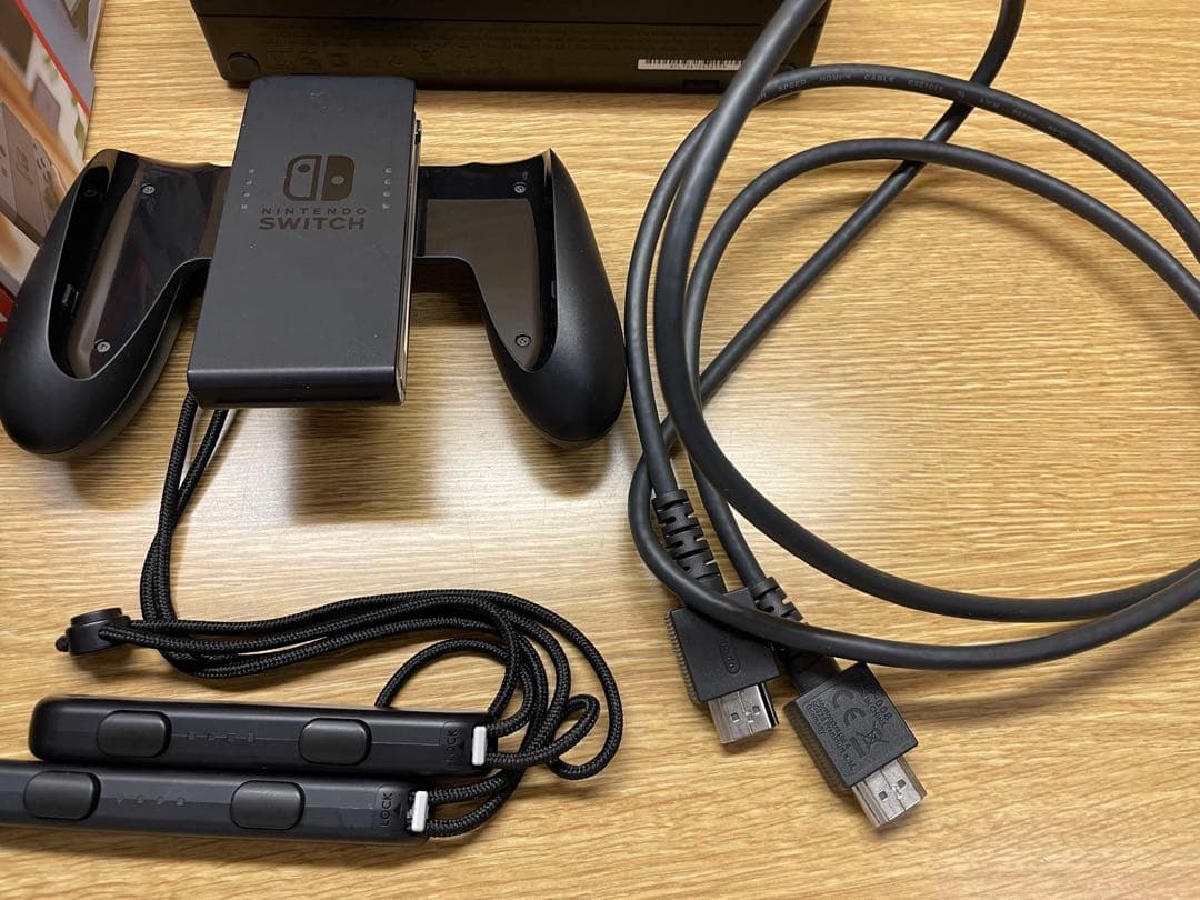 Nintendo Switch 本体 グレー 付属品あり 動作確認済み