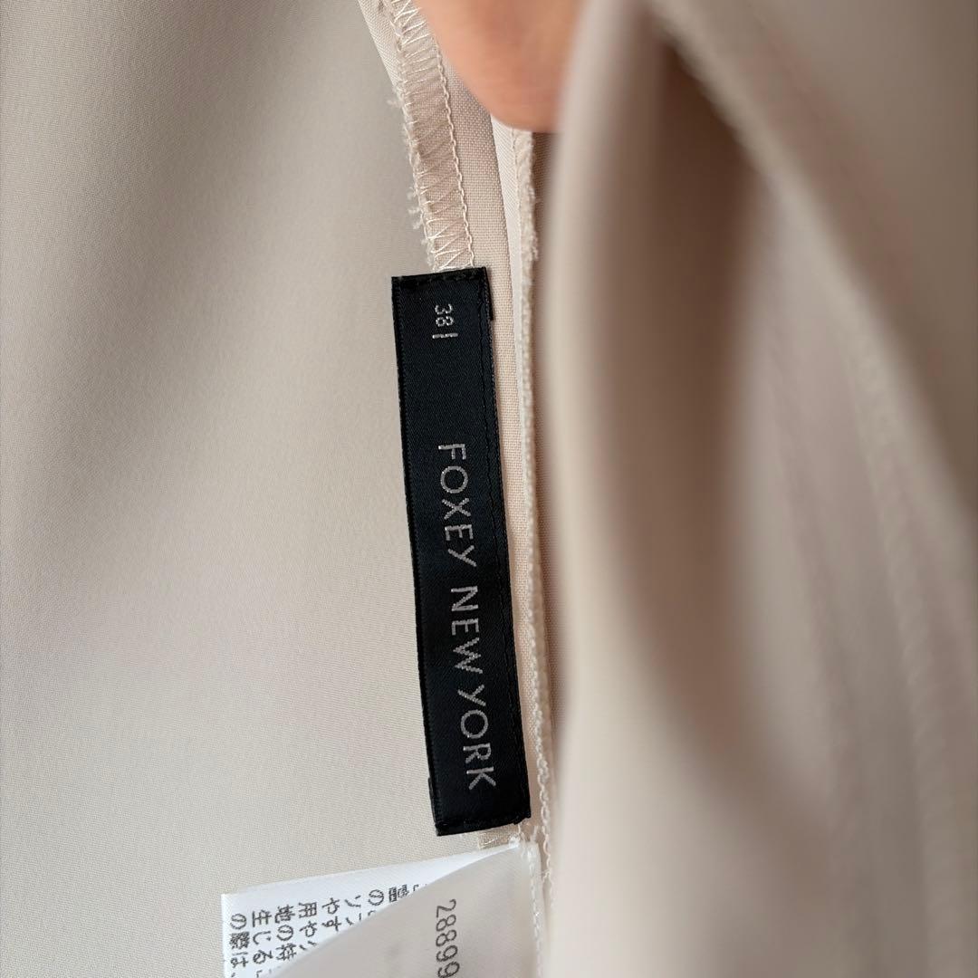FOXEY NEW YORK ベージュ トレンチコート 38