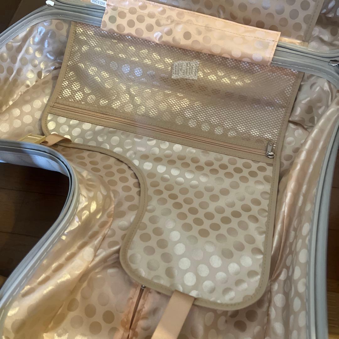 ノリッコ noricco パステルグレージュ 新品未使用 キャリーバッグ