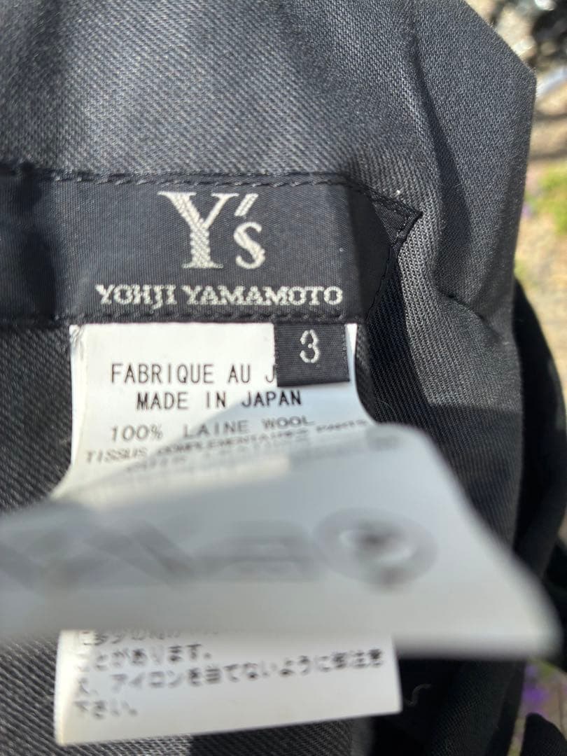 Y’s Yohji Yamamoto プリーツスカート ブラック