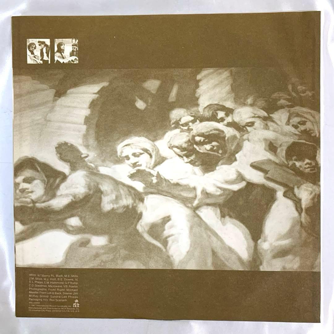 US Original 盤LP R.E.M. DOCUMENT ドキュメント