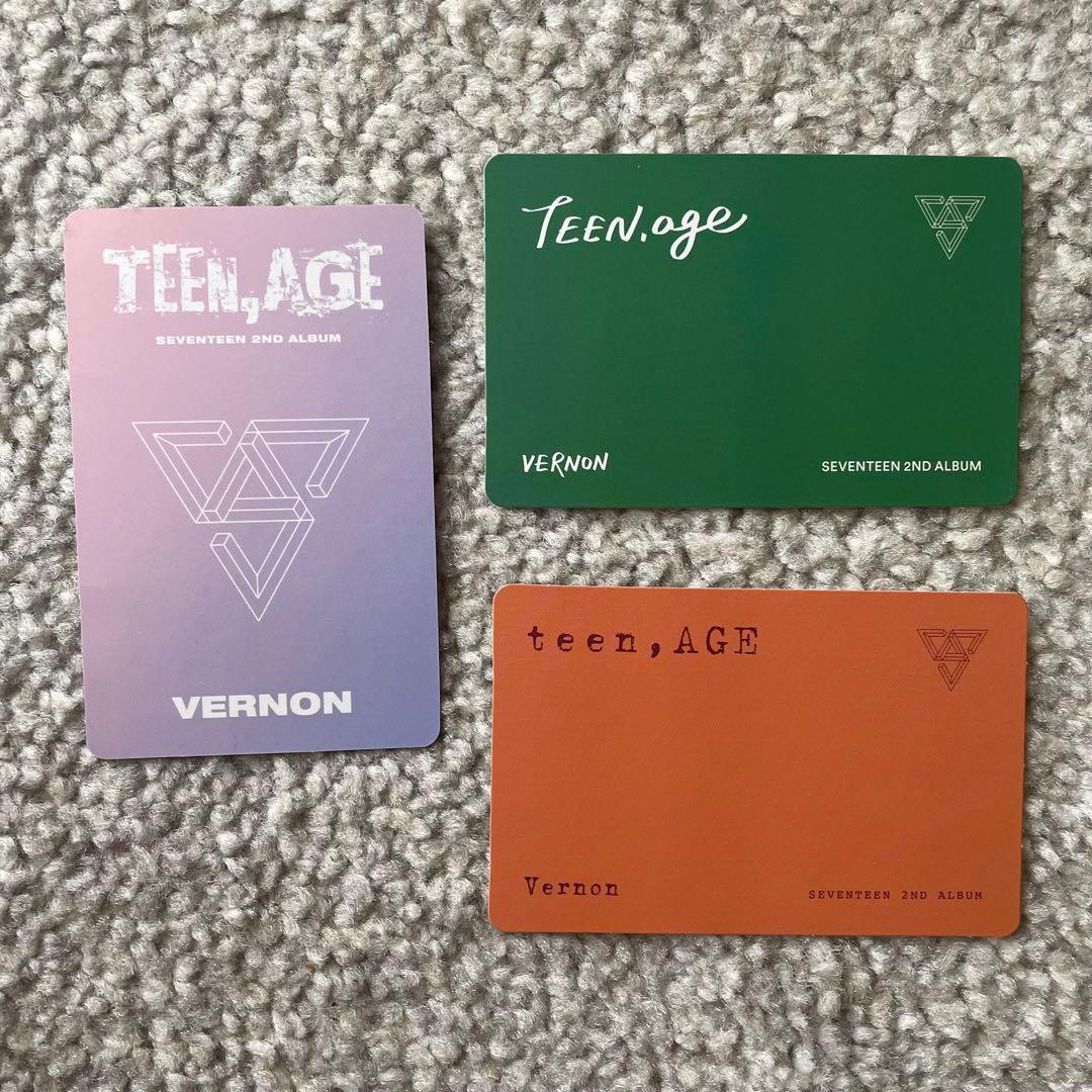 SEVENTEEN teen age バーノン