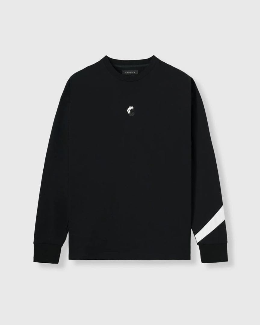 CRONOS ブラック 長袖Tシャツ