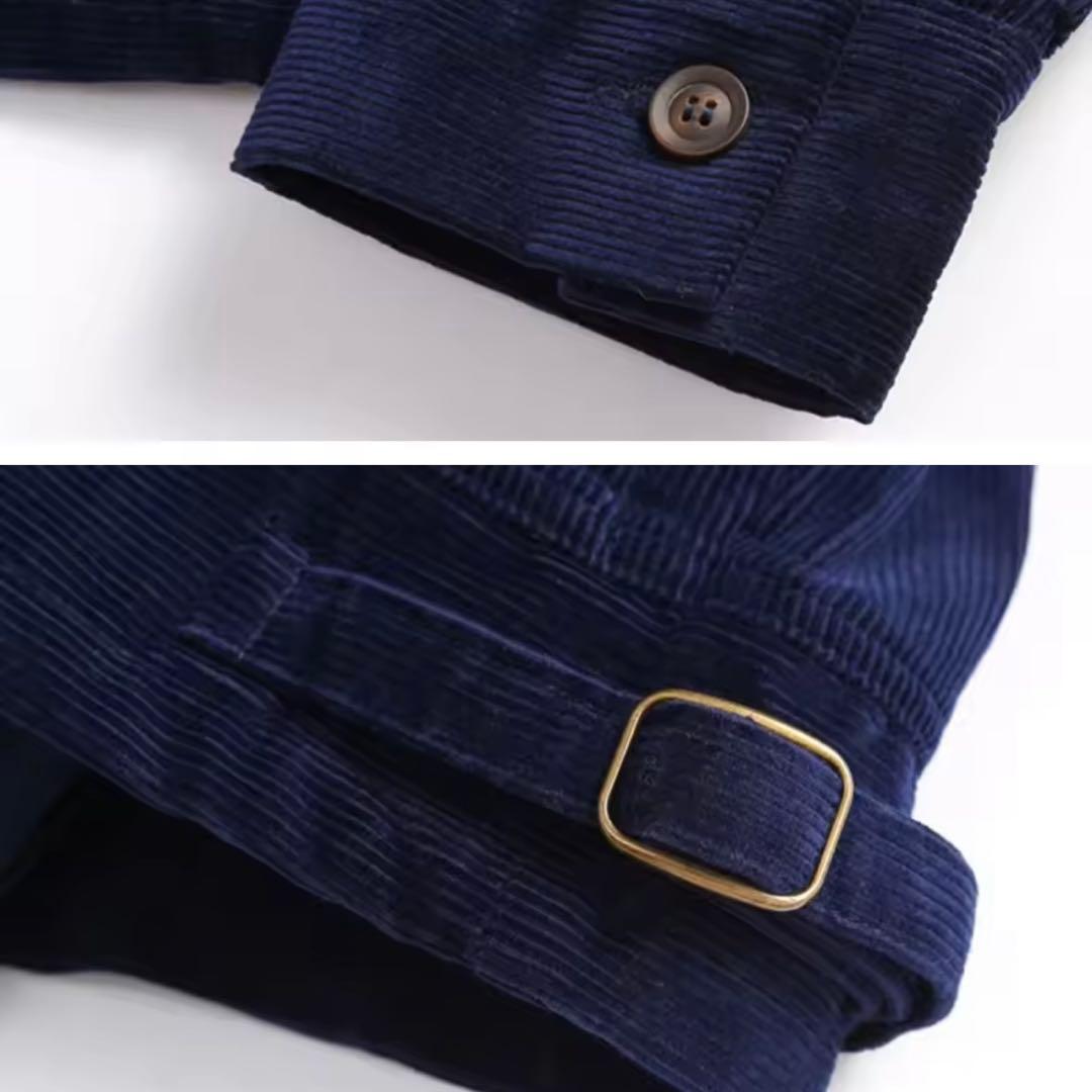 【最安】FFA復刻コーデュロイジャケット ネイビー2XL