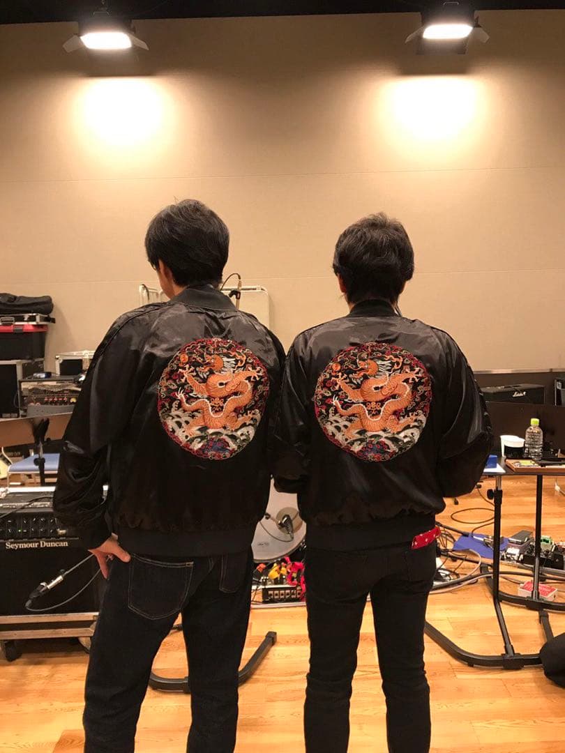 希少　f-blood 藤井フミヤ　ツアー限定　スペシャルグッズ　スカジャン