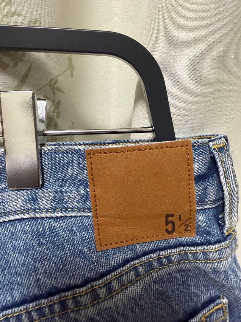 Spick & span 51/2 CURVE LINE_DENIM 28 美品