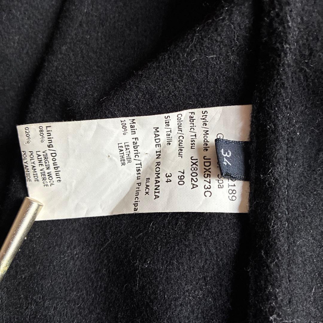ジルサンダー　レザーコート　美品