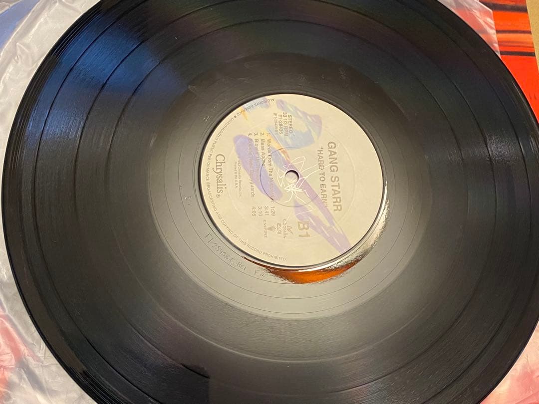 GANG STARR Hard to Earn レコード