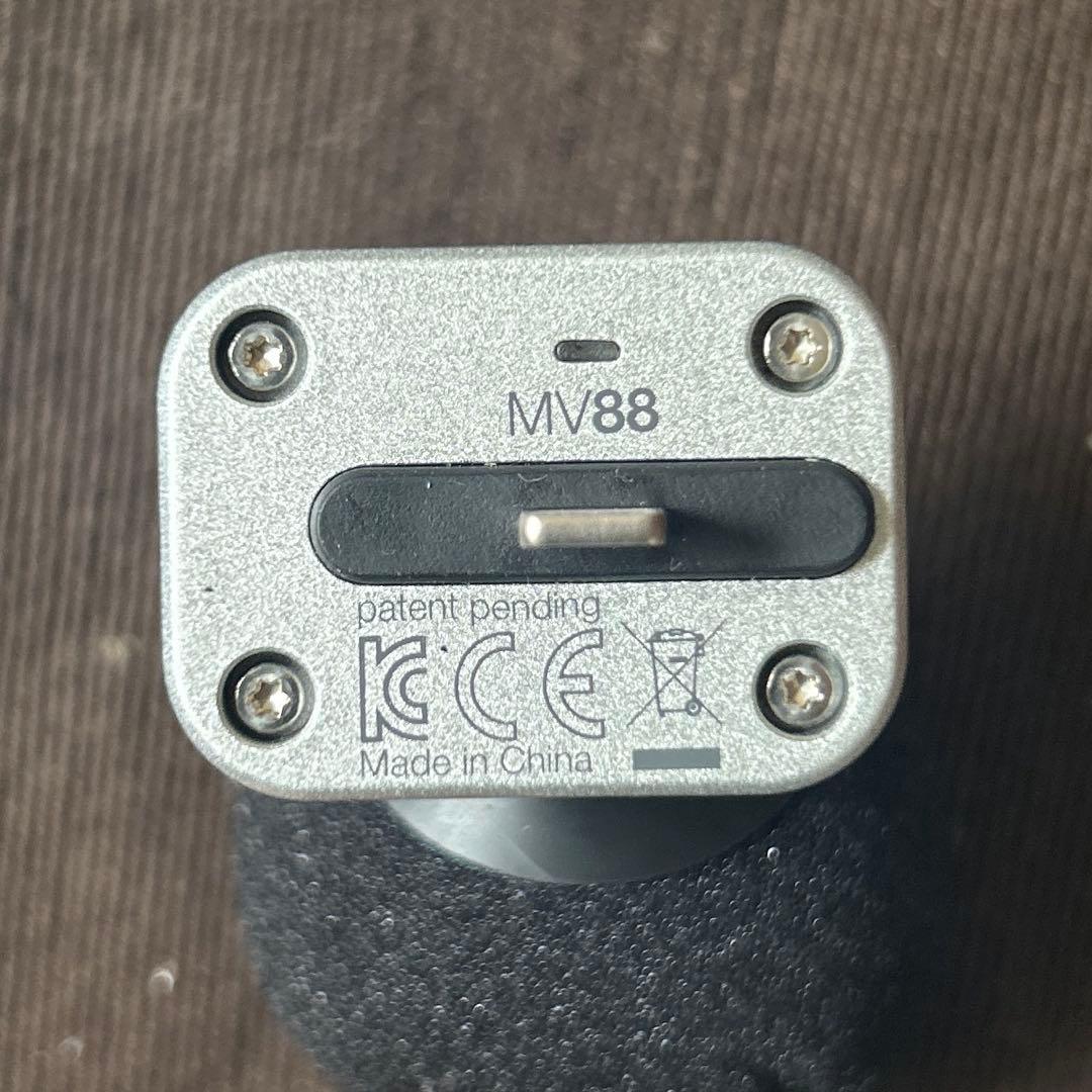 Shure MV88 iPhone用録音マイク