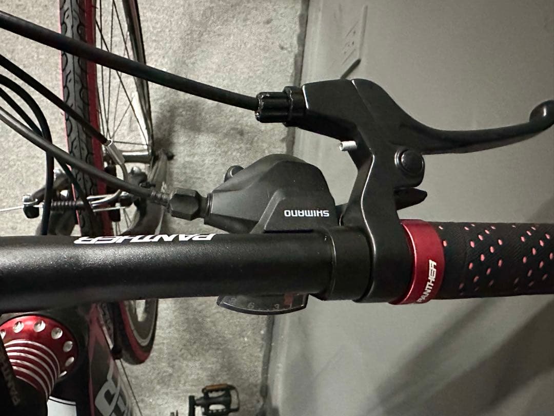 新品・未使用 PANTHER クロスバイク 700C シマノ変速 スポーツ自転車
