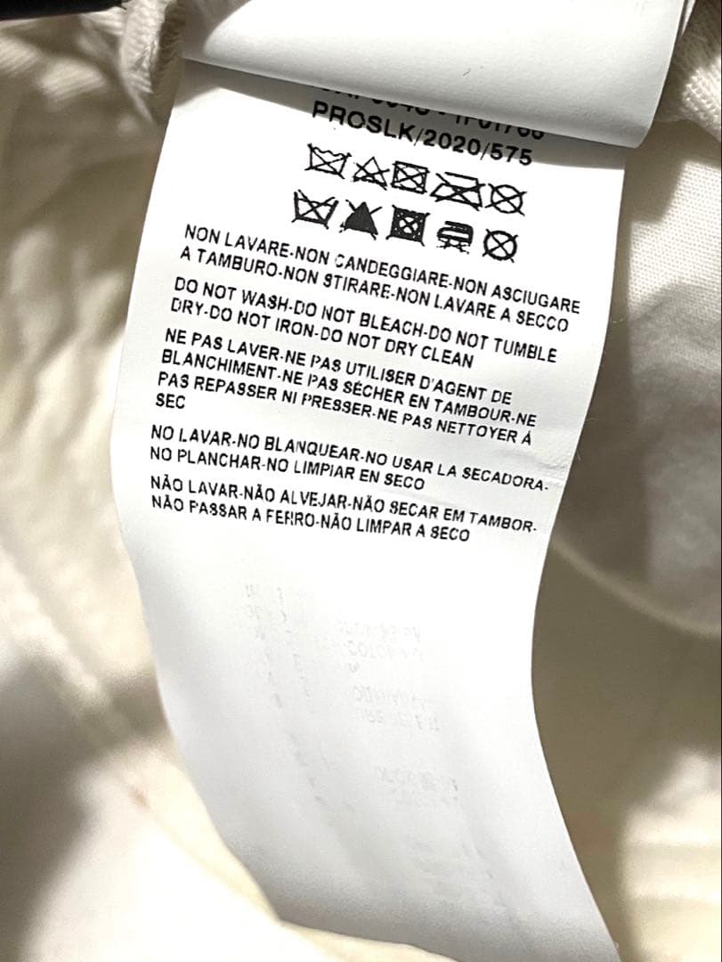 VERSACE キャップ　ホワイト
