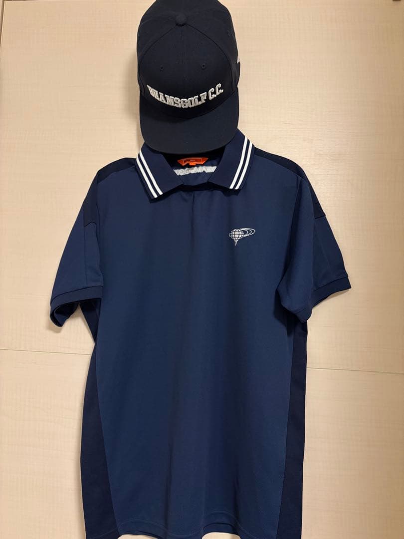 【3セット出品】ビームスゴルフ　ネイビーキャップ　ポロシャツ&インナー　Sサイズ