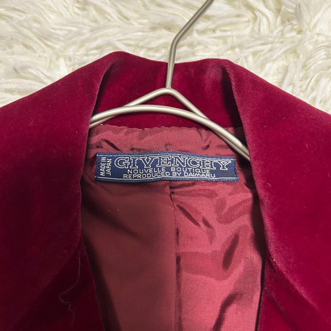 C*y様 希少✨️GIVENCHY ダブル テーラードジャケット ベロア サイズ