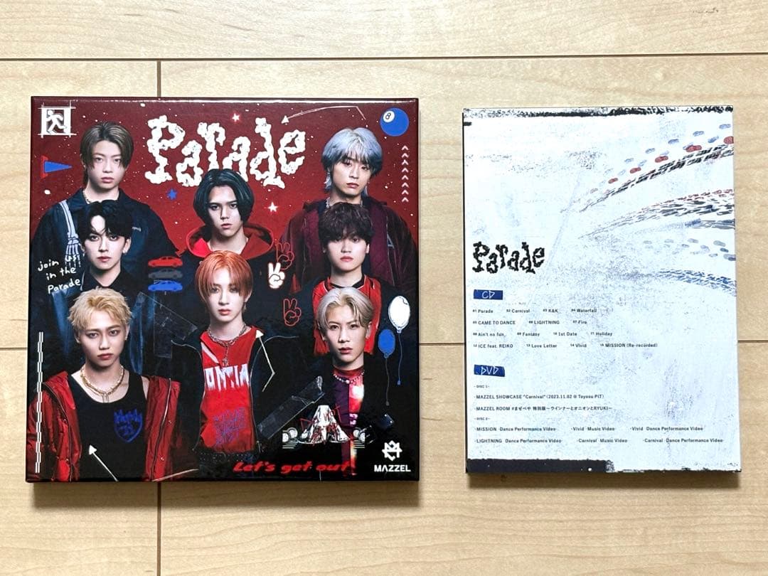 MAZZEL　Parade　MUZEUM盤　ファンクラブ限定　DVD　アルバム
