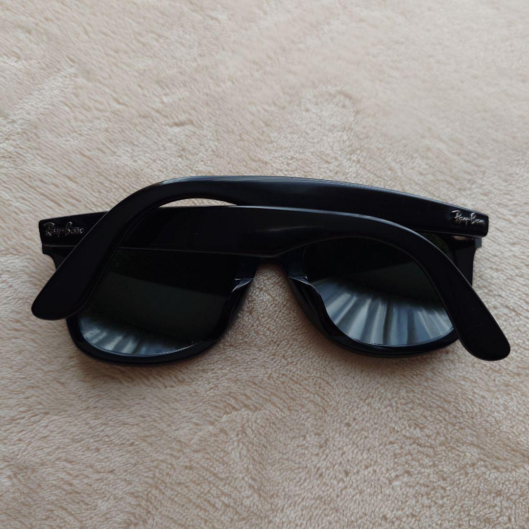 Ray-Ban ウェイファーラー サングラス ブラック　ケース付き