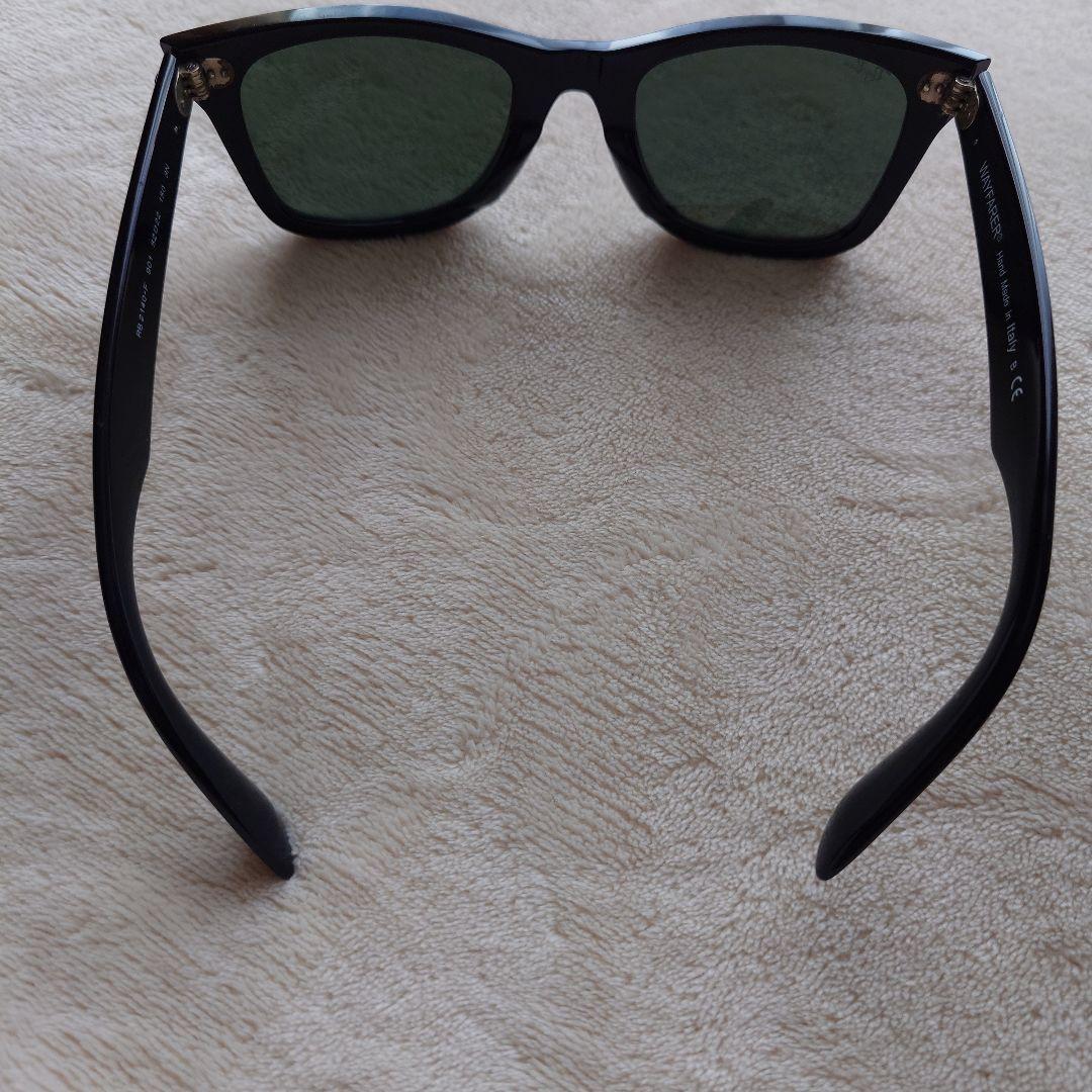Ray-Ban ウェイファーラー サングラス ブラック　ケース付き
