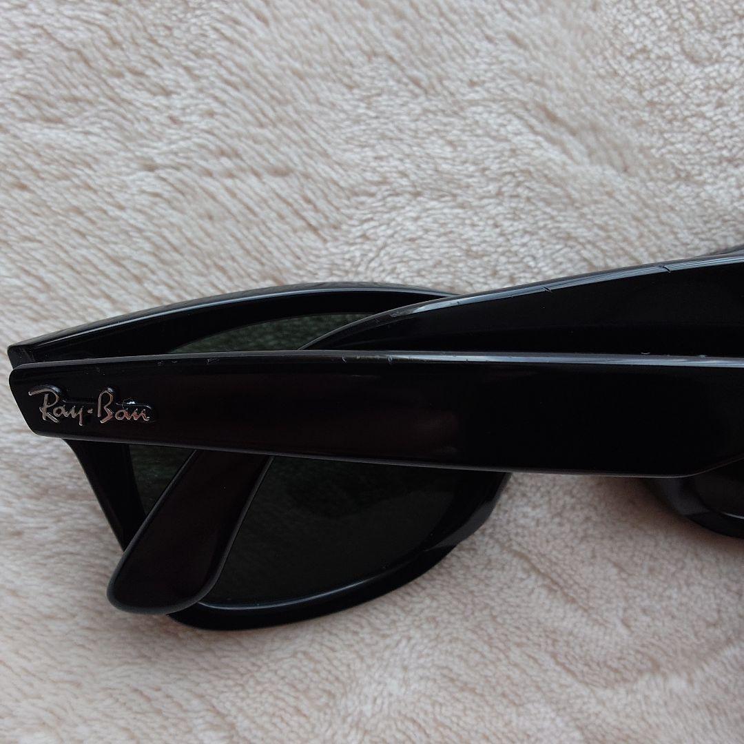 Ray-Ban ウェイファーラー サングラス ブラック　ケース付き