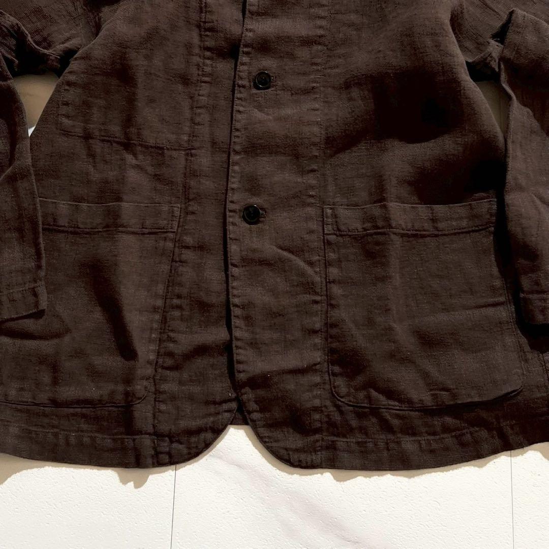 【新品】ネストローブコンフェクト 起毛リネンジャケット 22AW 日本製 メンズ