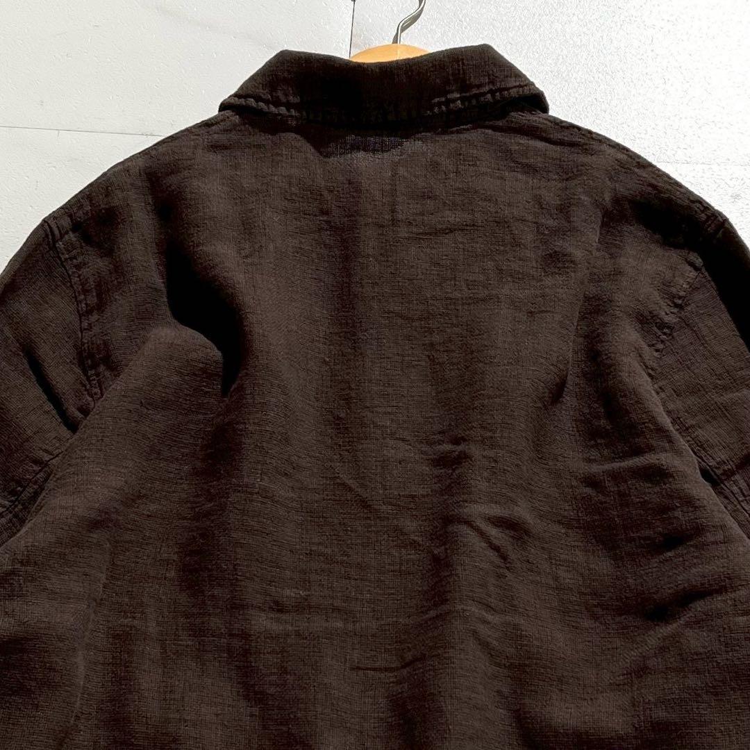 【新品】ネストローブコンフェクト 起毛リネンジャケット 22AW 日本製 メンズ