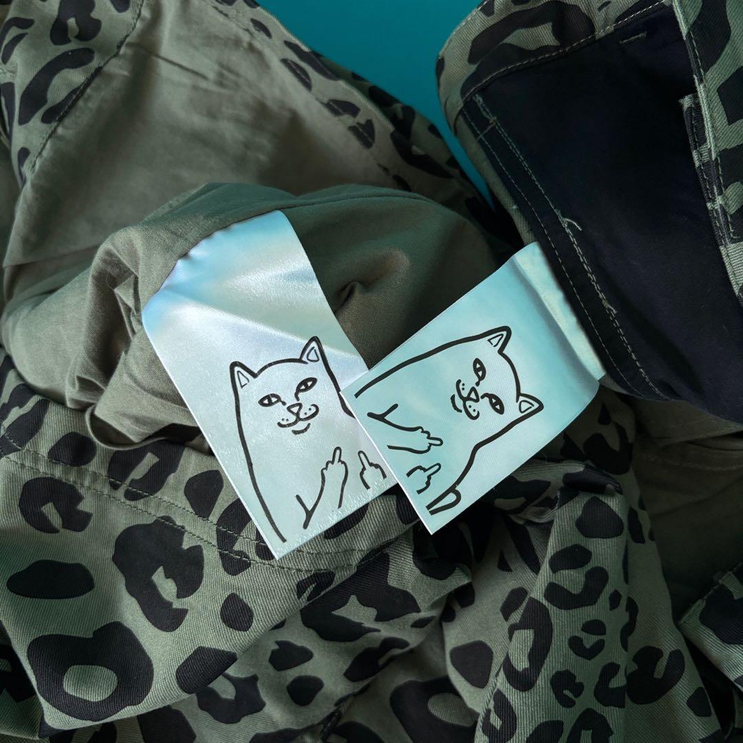 1367 RIPNDIP リップンディップ レオパード柄 セットアップ 上下