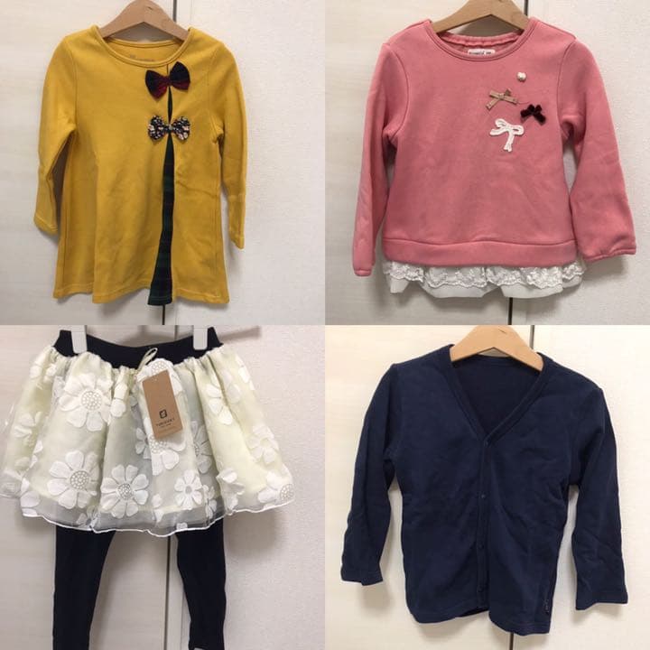 女の子、秋、冬まとめ売り。ミキハウス、Sourisなど。
