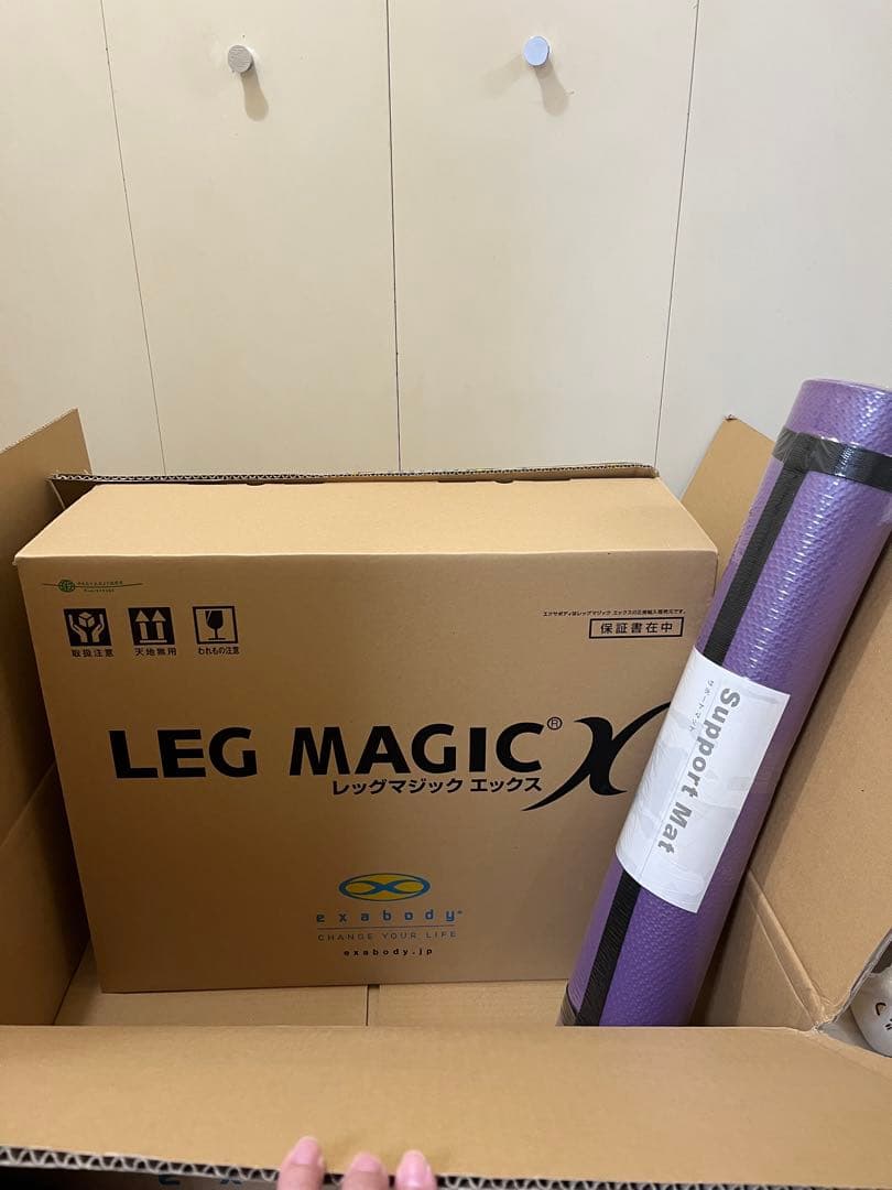 新品　レッグマジック　LEG MAGIC X サポートマット付き