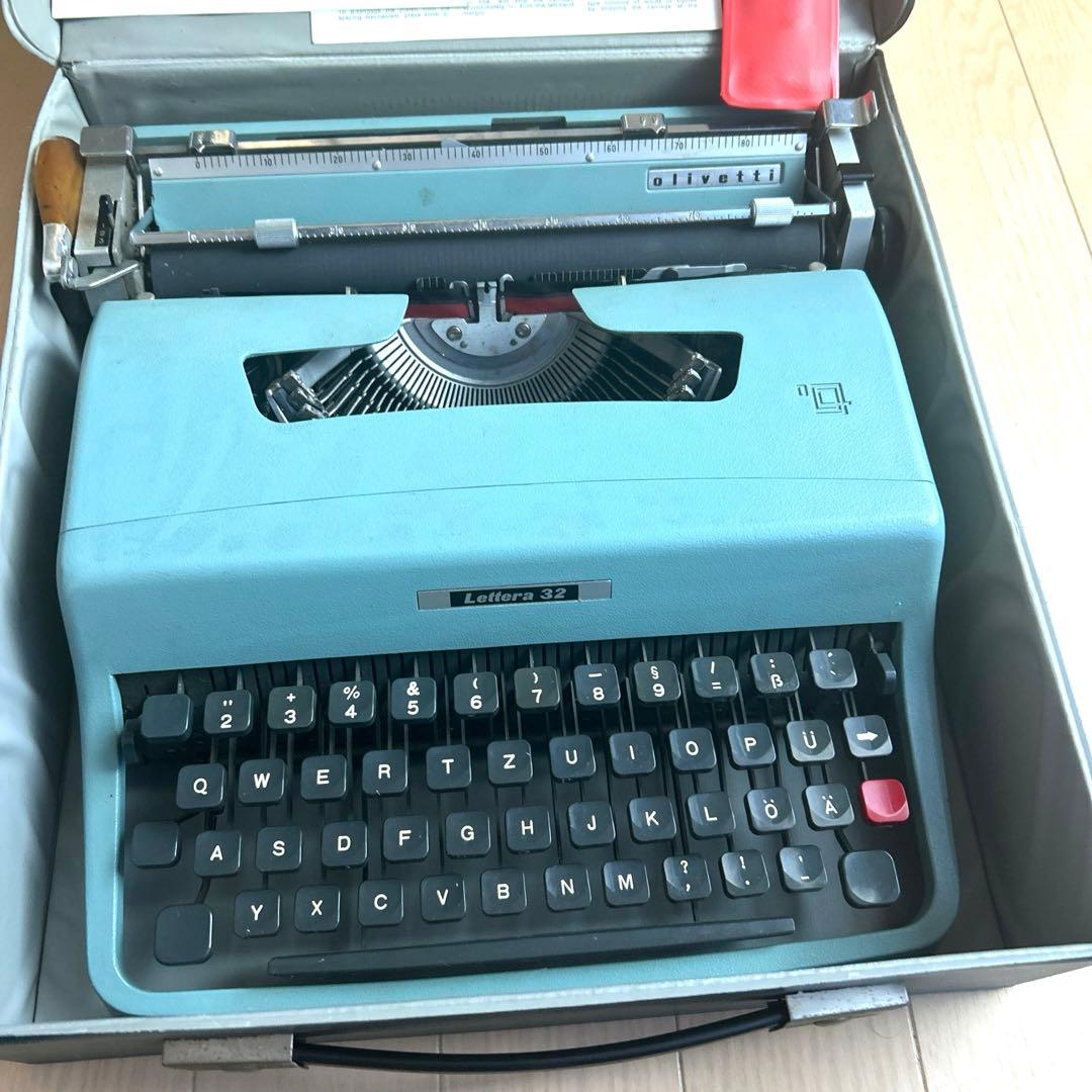 【希少・レトロ】Olivetti Lettera 32 タイプライター ジャンク