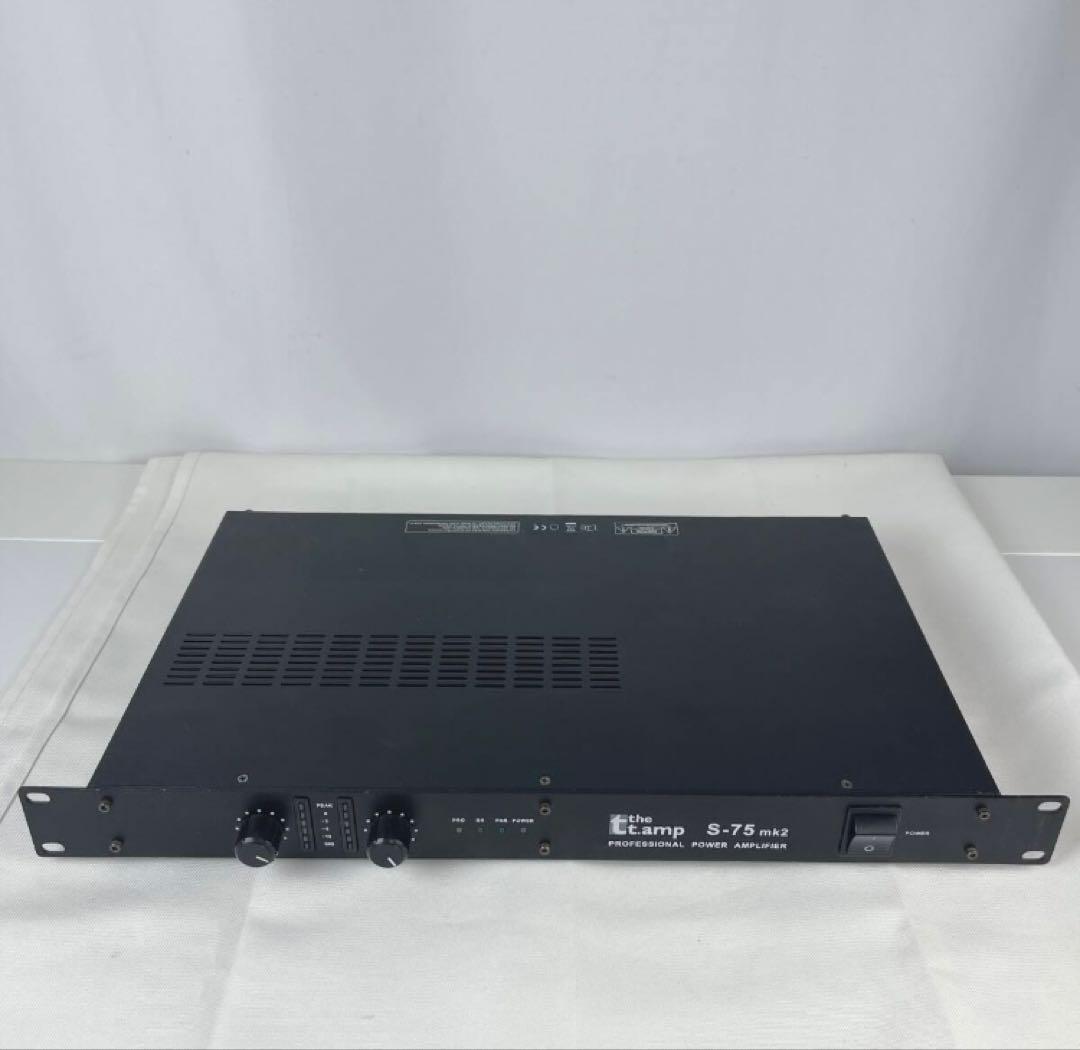 p*u様 Thomann S-75mk2 パワーアンプ トーマン 音響機器 オー