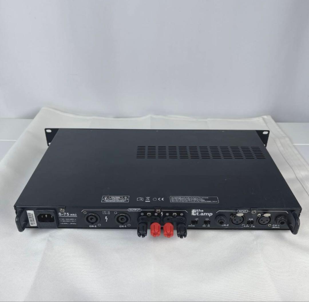 p*u様 Thomann S-75mk2 パワーアンプ トーマン 音響機器 オー