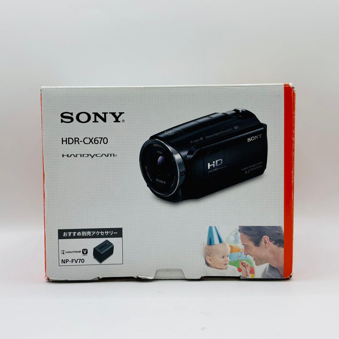 ソニー SONY HDR-CX670 ビデオカメラ ハンディカム
