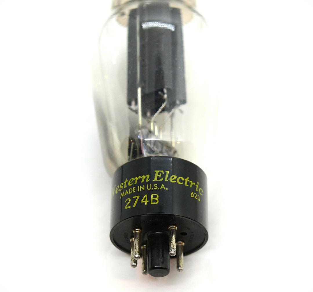 Westem Electric274B 真空管1本　導通確認済　入手困難ですZ