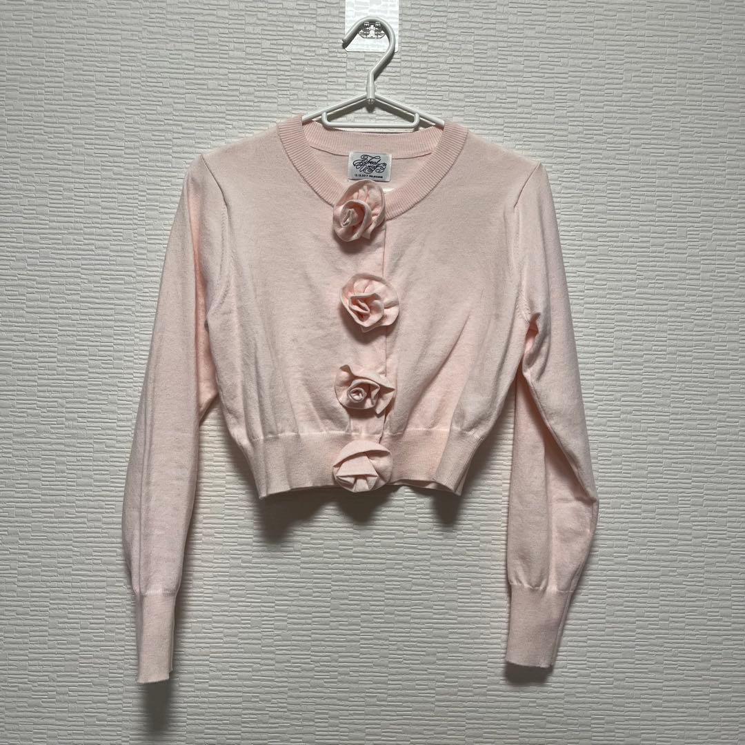 Treat Ürself トリートユアセルフ ローズカーディガン
