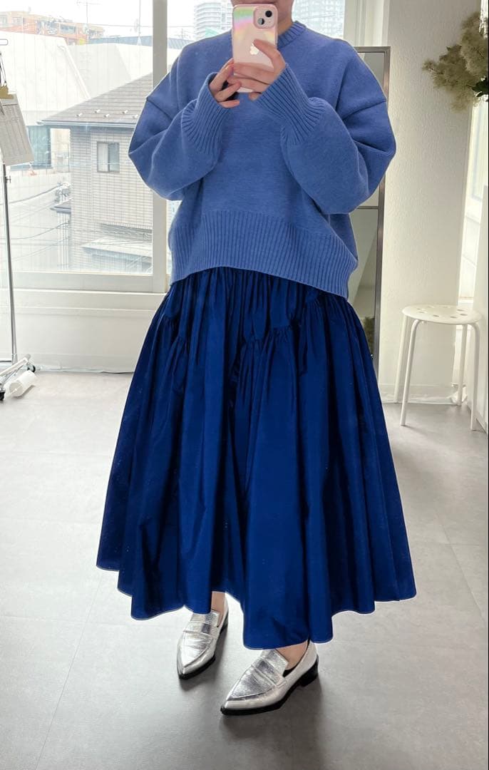 スカート SHE Tokyo Eleanor Blue 36