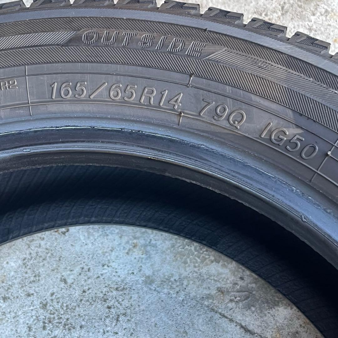 165/65R14 スタッドレスタイヤ 4本セット