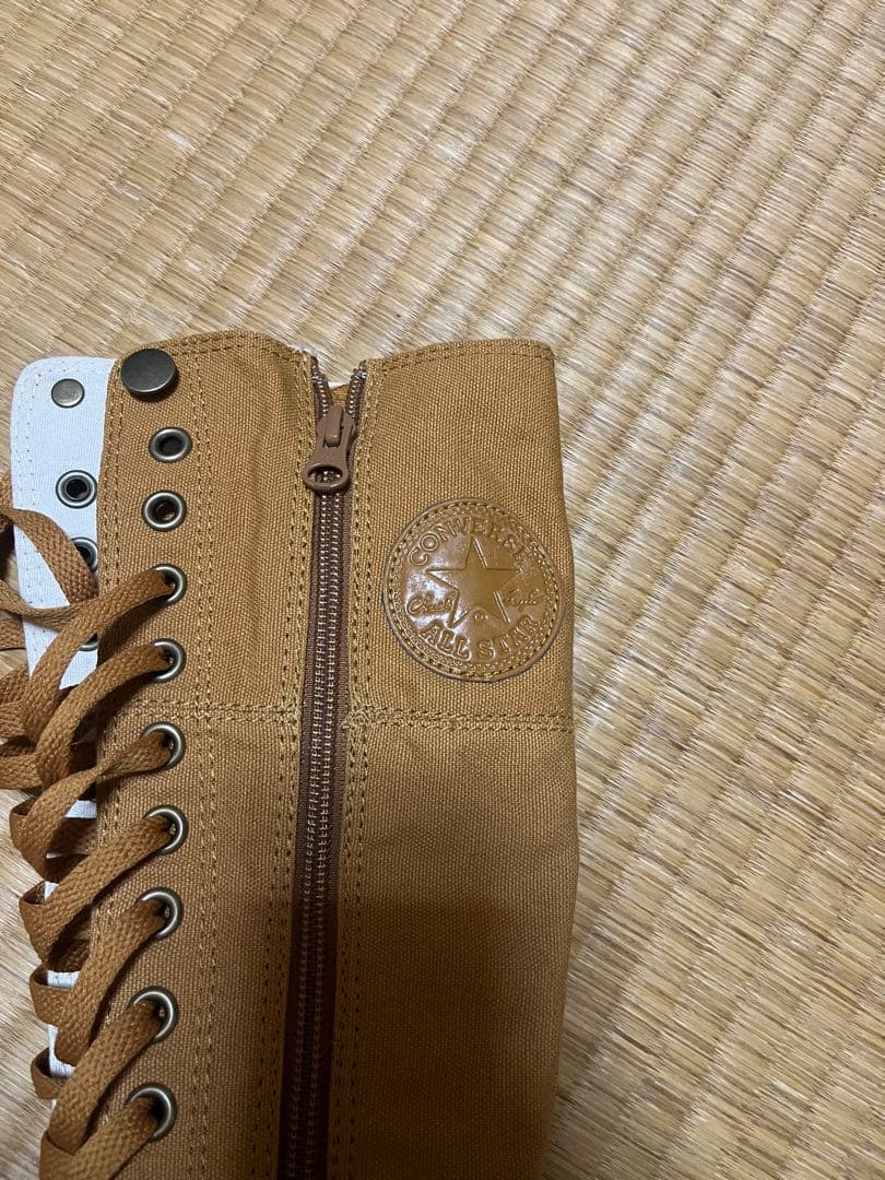 希少モデル CONVERSE オールスター ロングブーツ 23.5 箱無し
