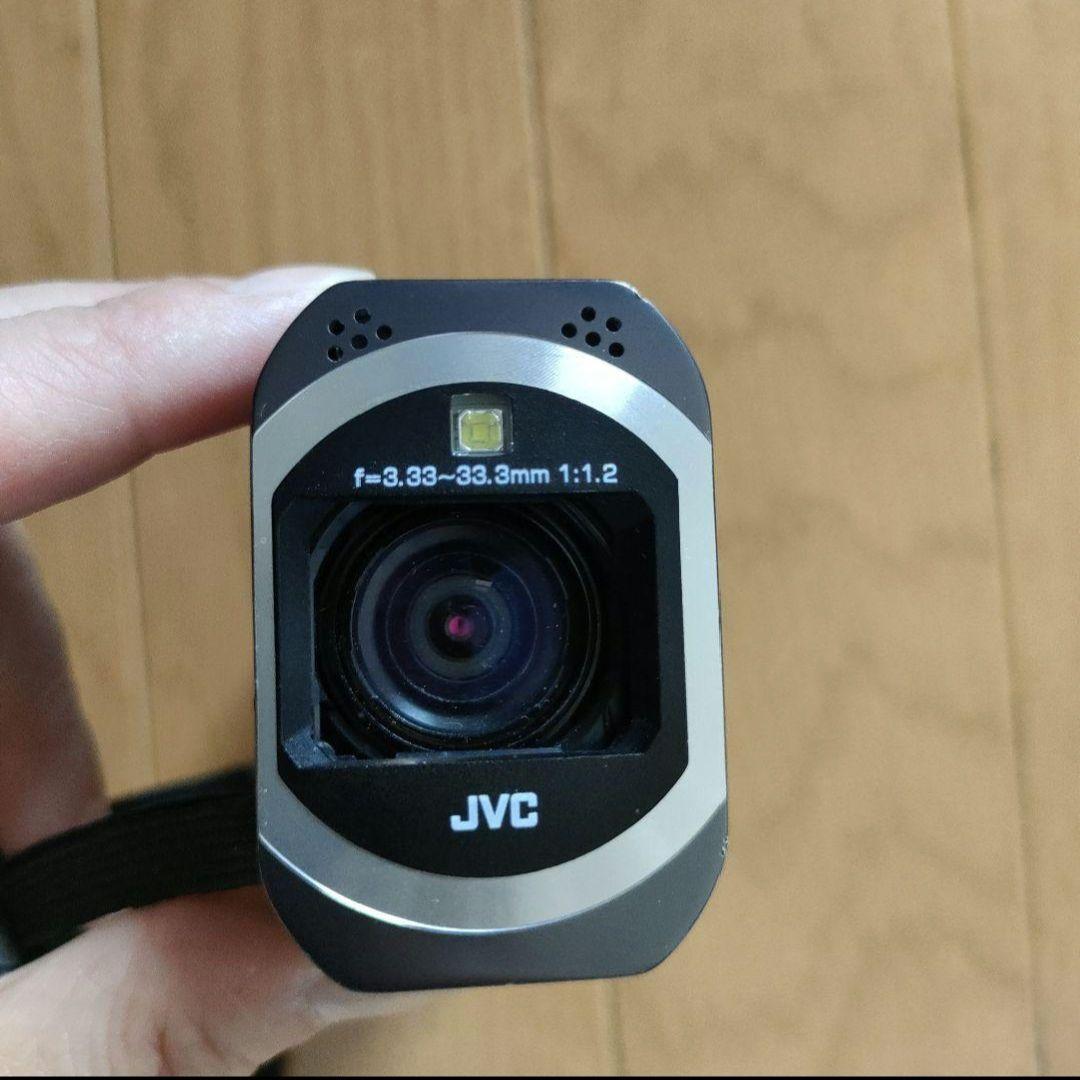 JVC GZ-V590 ビデオカメラ フルHD バッテリー2個付