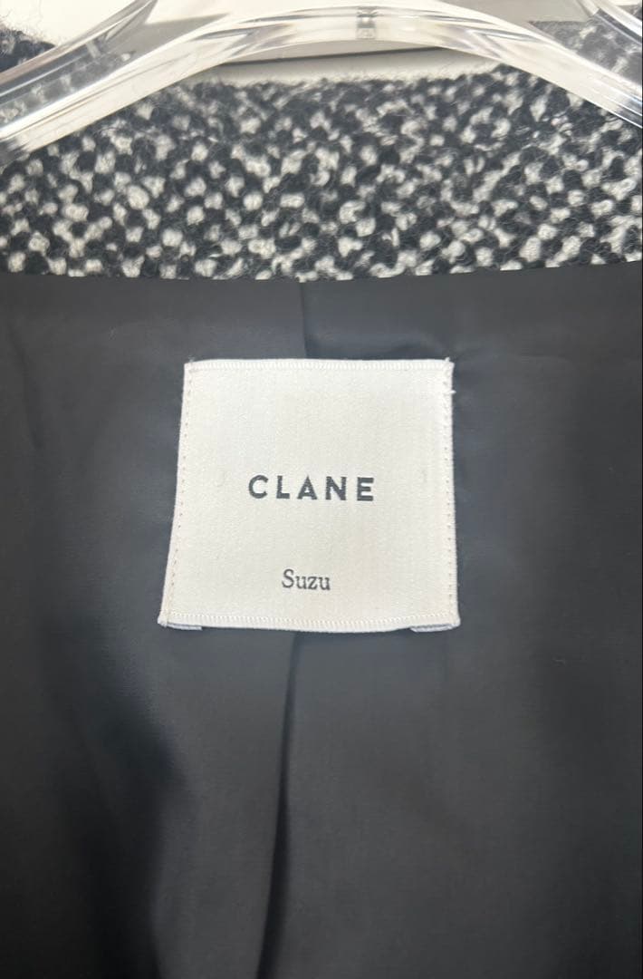 SuzuHirose×CLANE MIX COLOR OVER COAT