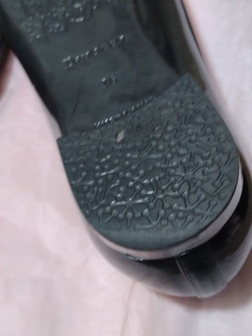 Repetto ブラック フラット　レインシューズ